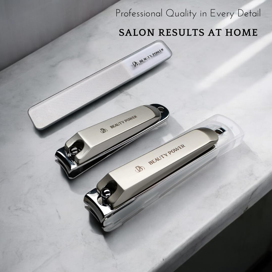 Beauty Power Nail Clippers Set gift-ready packaging suitable for gifting.