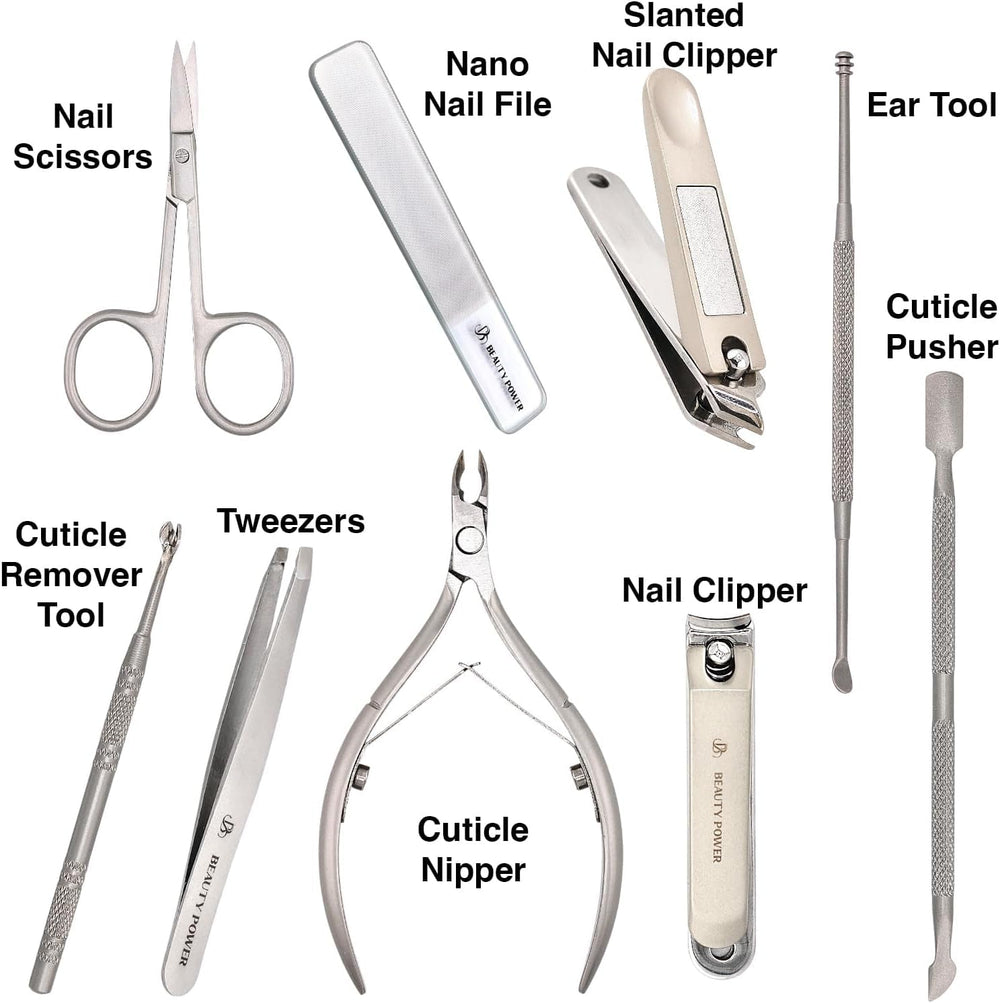 Beauty Power Nano Nail File for salon-smooth fingernails at home.