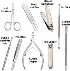 Beauty Power Nano Nail File for salon-smooth fingernails at home.