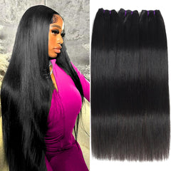 Beauty Queen 3 bundles straight 20in packaging shows seamless blend potential