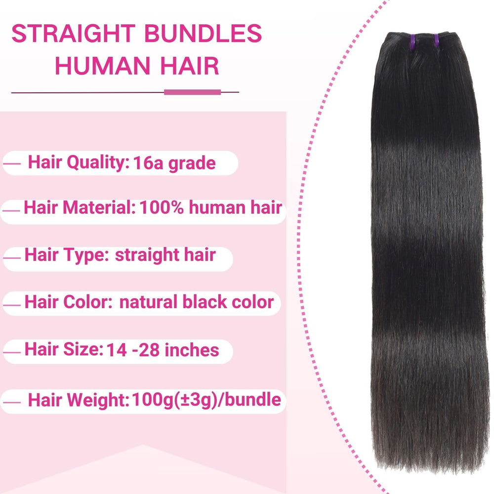 Beauty Queen natural black bundles density closeup demonstrates full thickness