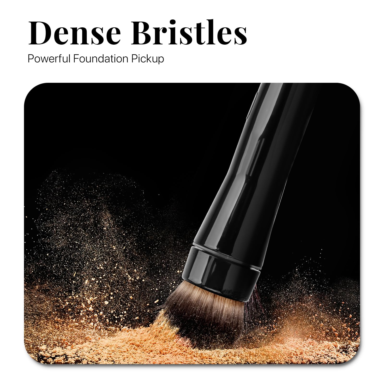 Beauty Star two replaceable brush heads for customized looks.