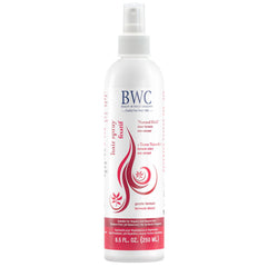Beauty Without Cruelty Natural Hold spray bottle shows long-lasting, flexible hold.