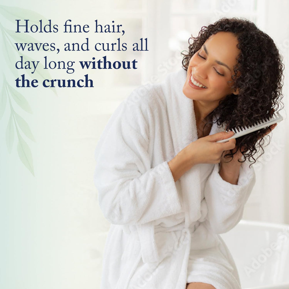 Beauty Without Cruelty Natural Hold ingredient close-up features cucumber and green tea extracts.