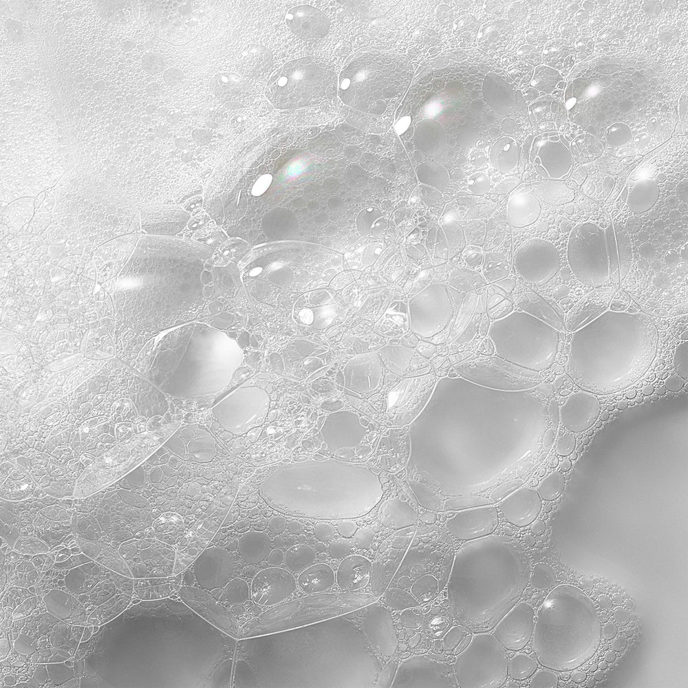 BeautyBio Balance face rinse close-up highlights easy rinse and refreshed skin
