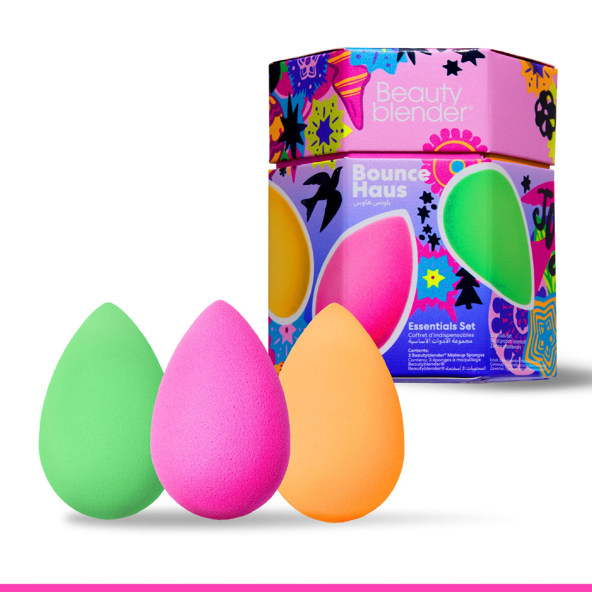 Beautyblender Bouncehaus sponge for an easy, flawless makeup base.