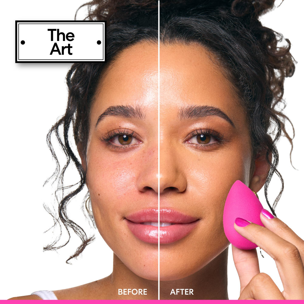 Beautyblender Bouncehaus USA-made vegan, latex-free craftsmanship.