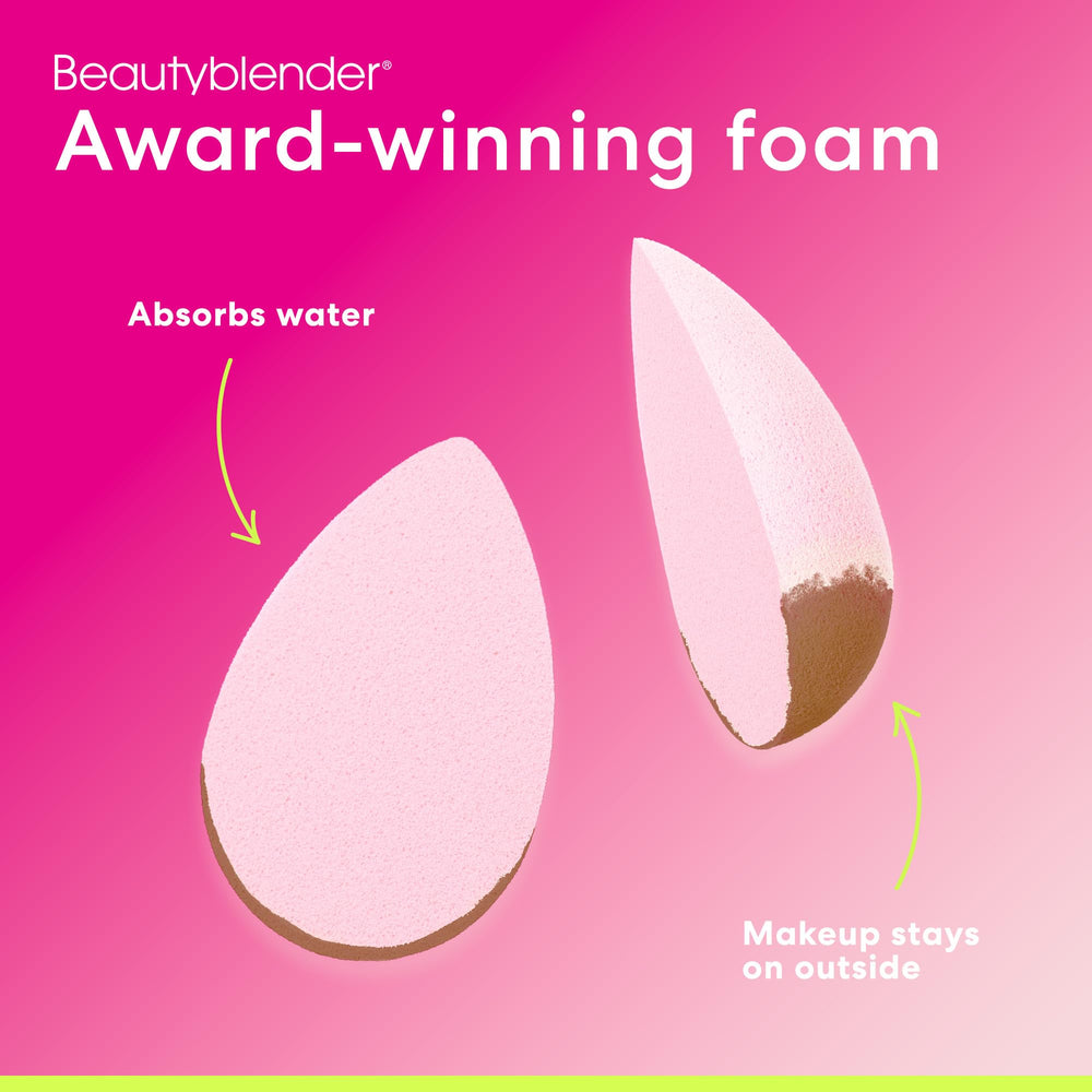 Beautyblender Bubble pink limited-edition hue adds fun while blending flawlessly.