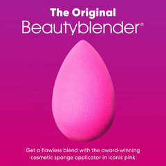 Beautyblender Original Pink sponge precision tip enables targeted concealer and contour