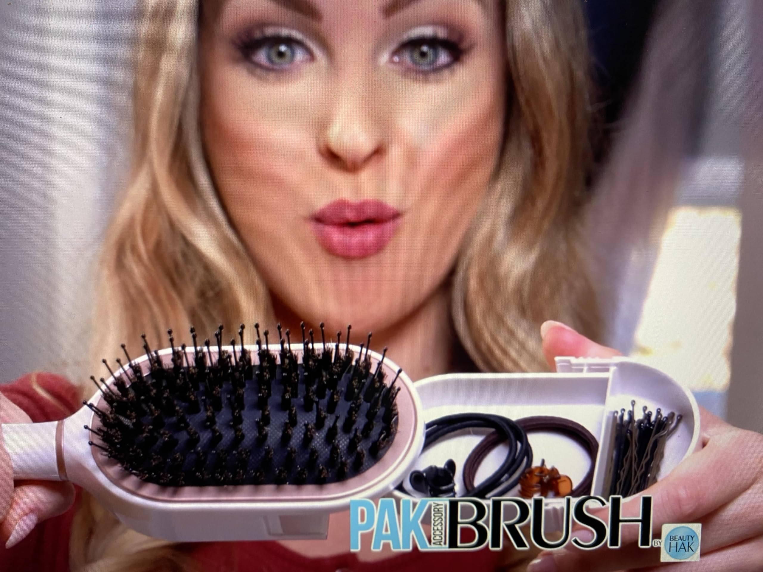 Beauty HAK PAK Travel Brush on the go companion for busy mornings.