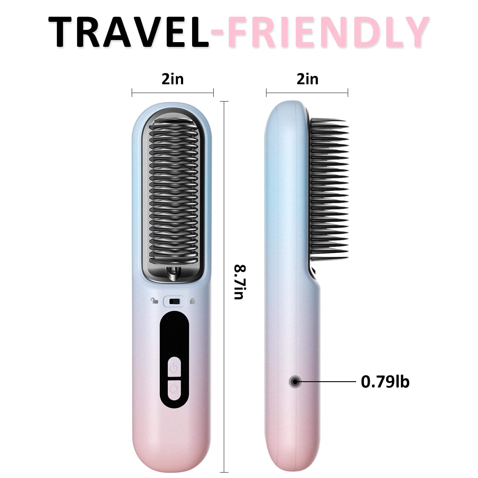 BEAUTYOVO travel kit image shows complete package for jet-set styling.
