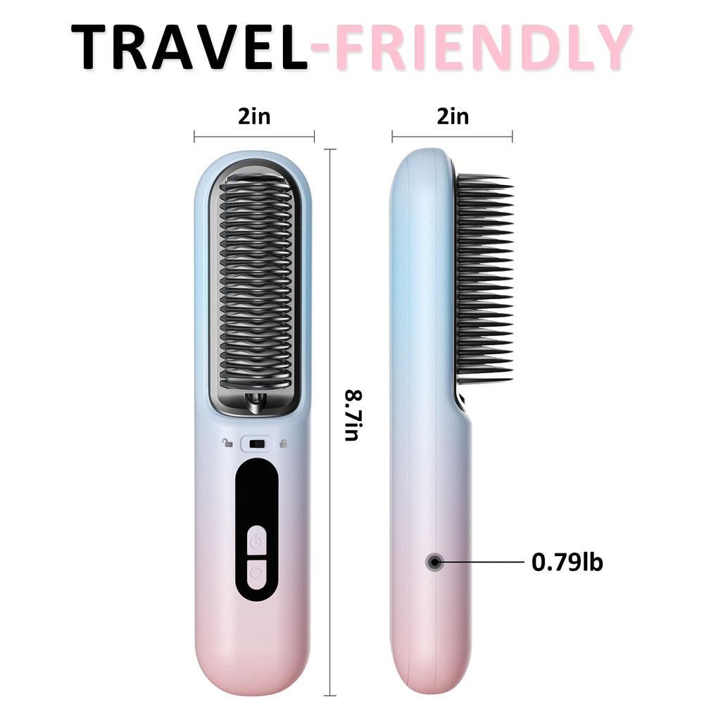 BEAUTYOVO travel kit image shows complete package for jet-set styling.