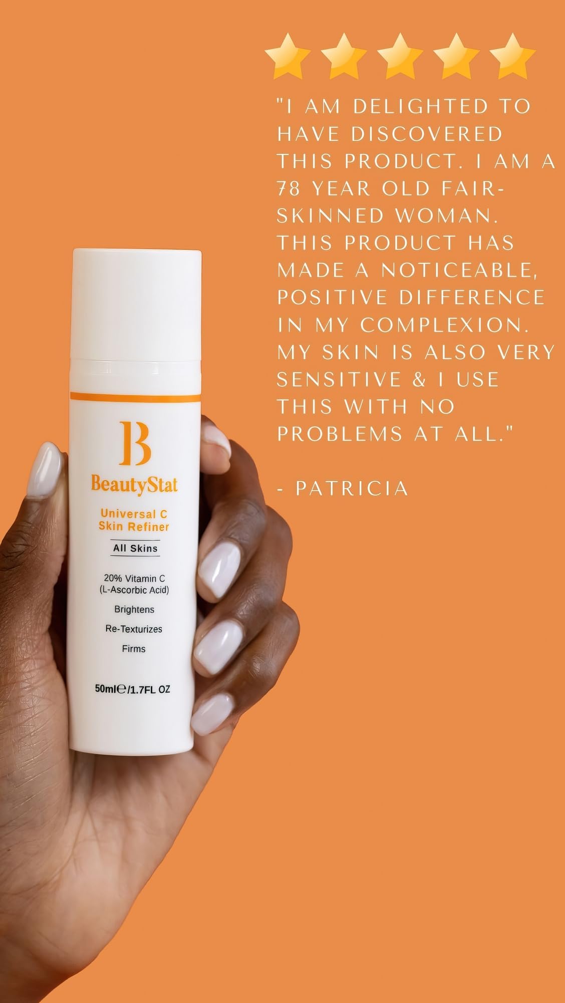 BeautyStat Universal C Skin Refiner ingredients green tea antioxidants and vitamin C