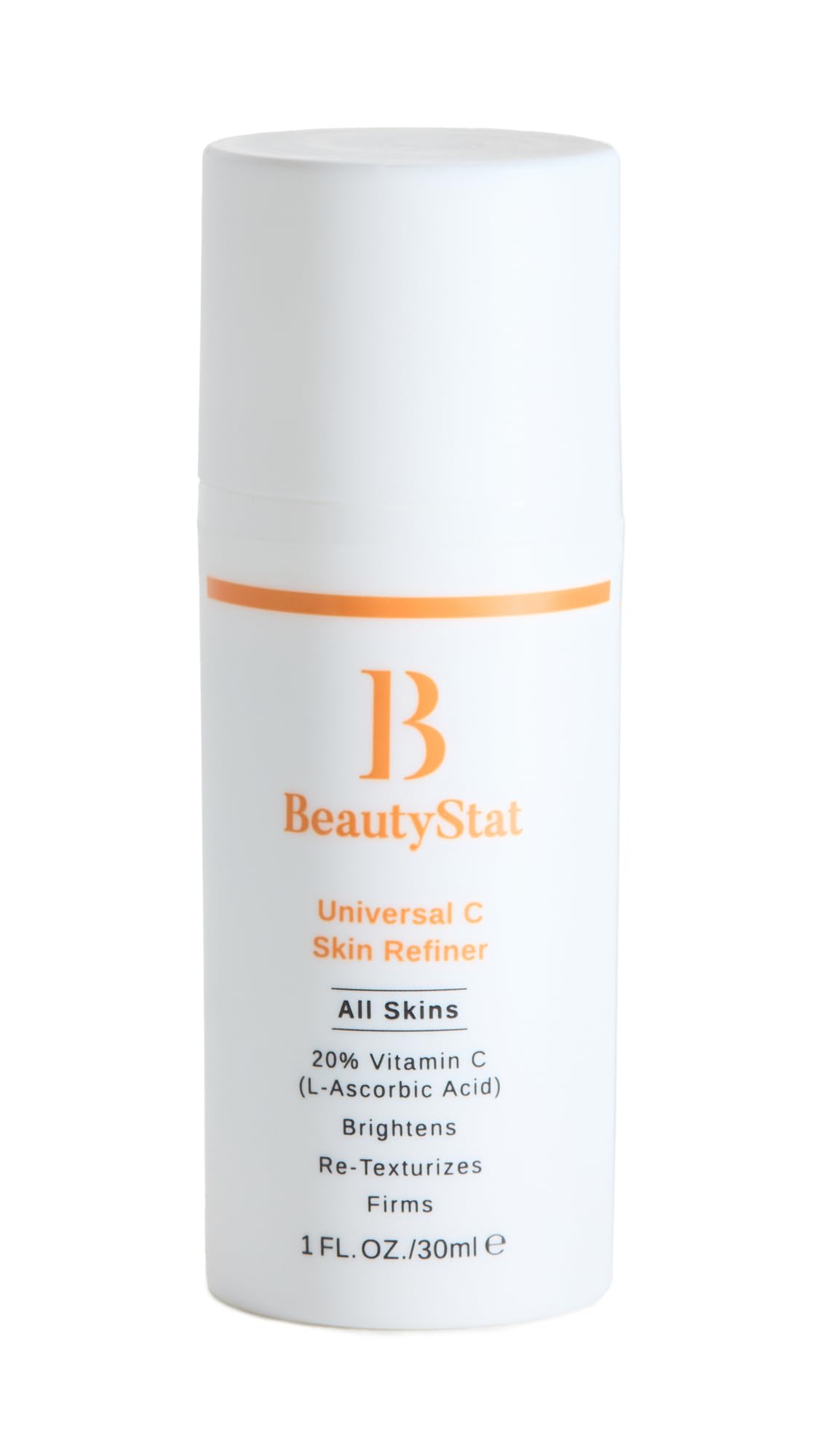 BeautyStat Universal C Skin Refiner jar close-up for brighter texture