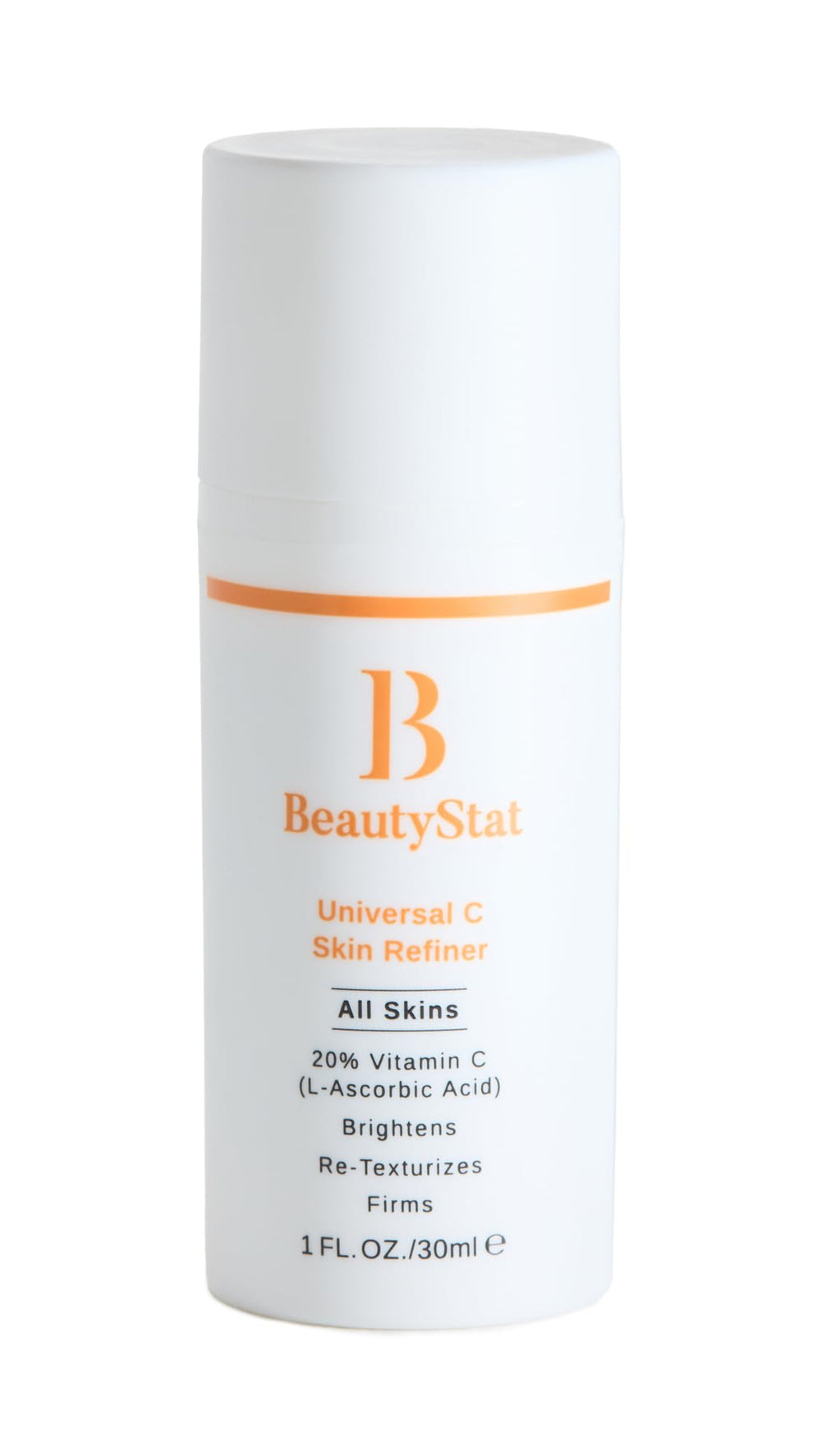 BeautyStat Universal C Skin Refiner jar close-up for brighter texture