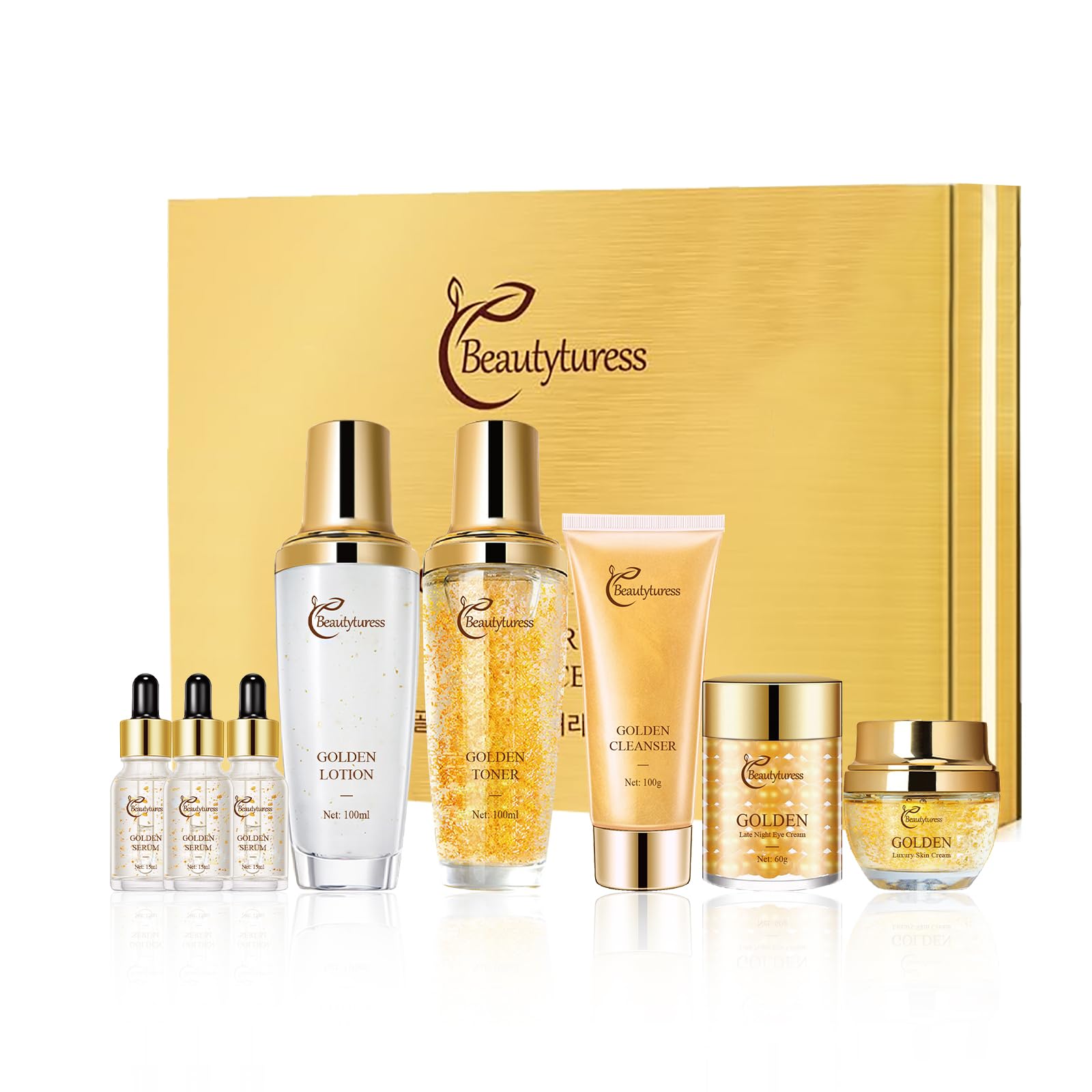 BEAUTYTURESS hydrating emulsion bottle delivers lasting moisture without heaviness.