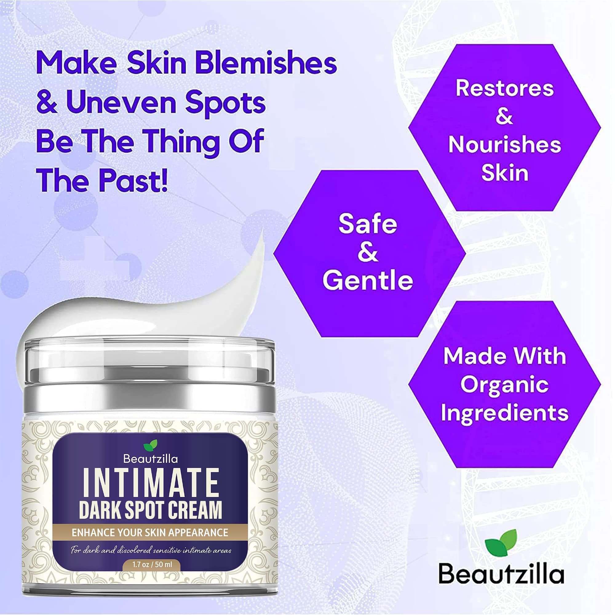 Beautzilla skin cream being applied for lasting moisturization and barrier protection