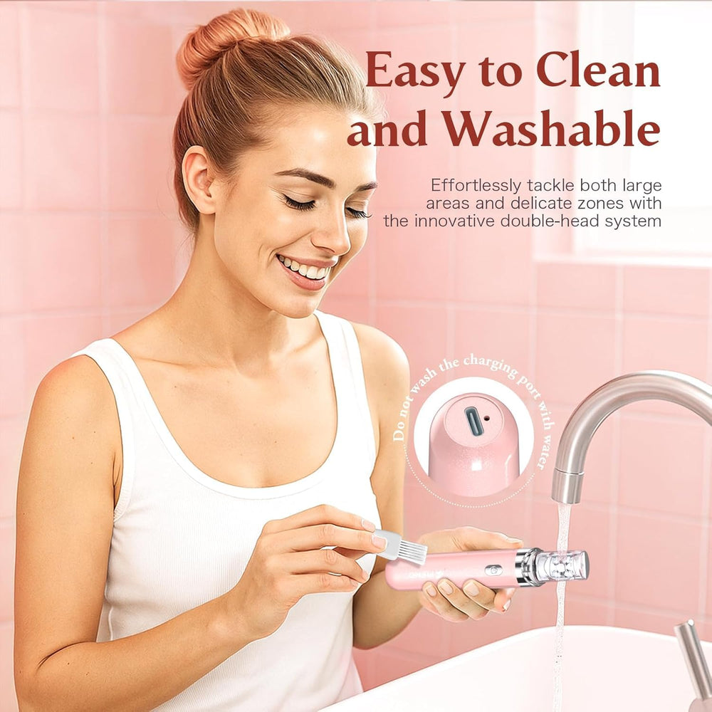 BEAUZMO epilator facial hair removal closeup with gentle precision