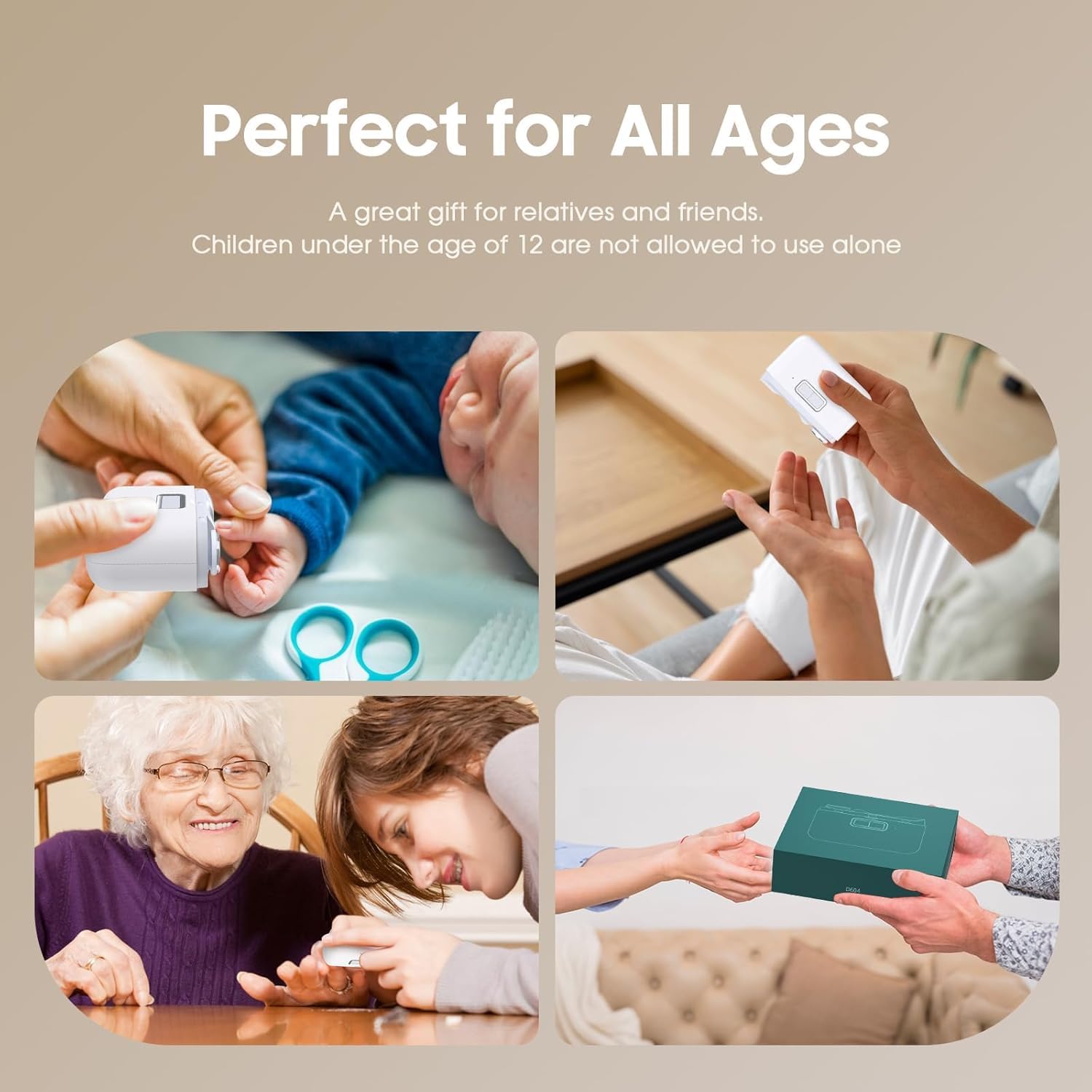 BEAUZMO ultra-quiet nail clipper operability for calm grooming sessions.