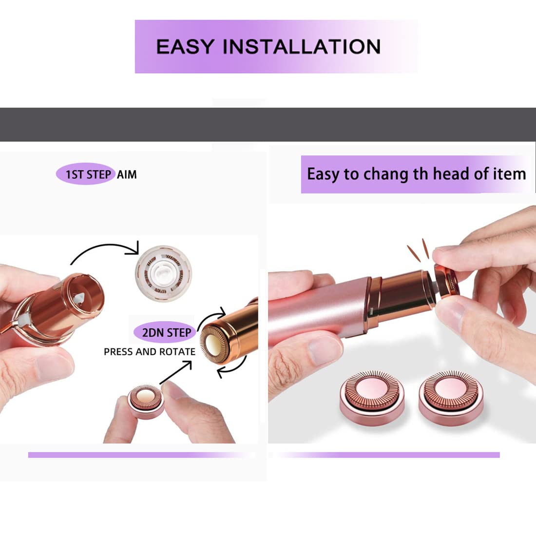 BECHY cleansing brush included for hygienic maintenance.