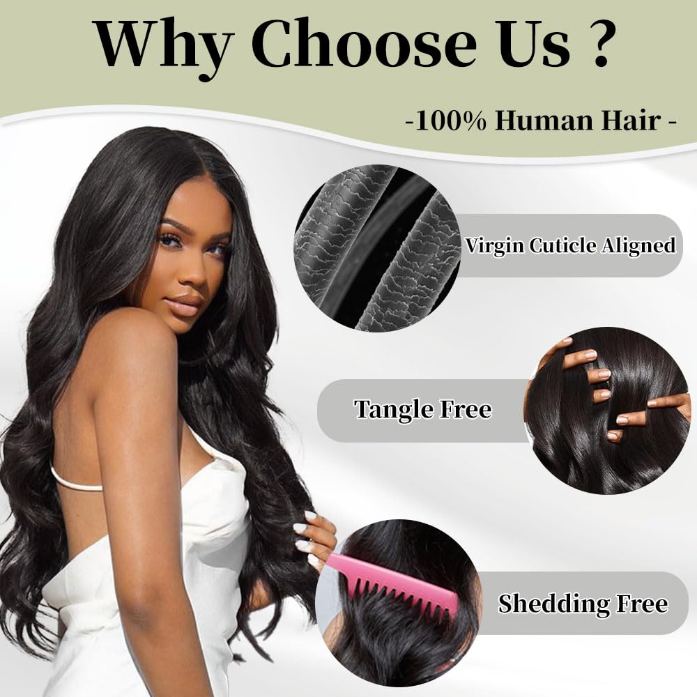 BeCools hd lace front wig packaging includes cap and elastic band.