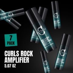 Bed Head Catwalk Curls Rock Amplifier closeup-texture highlights radiant, touchable finish.