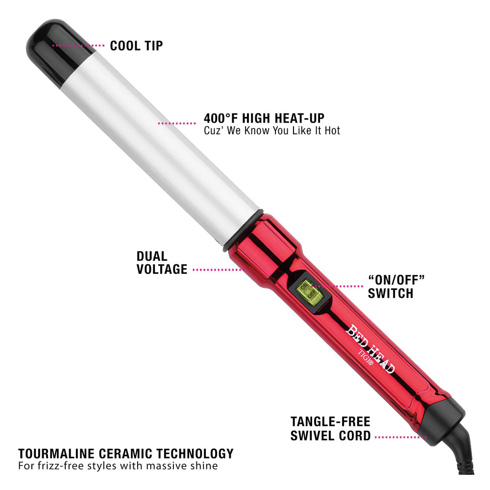 Bed Head Curlipops ready indicator light signals styling readiness.