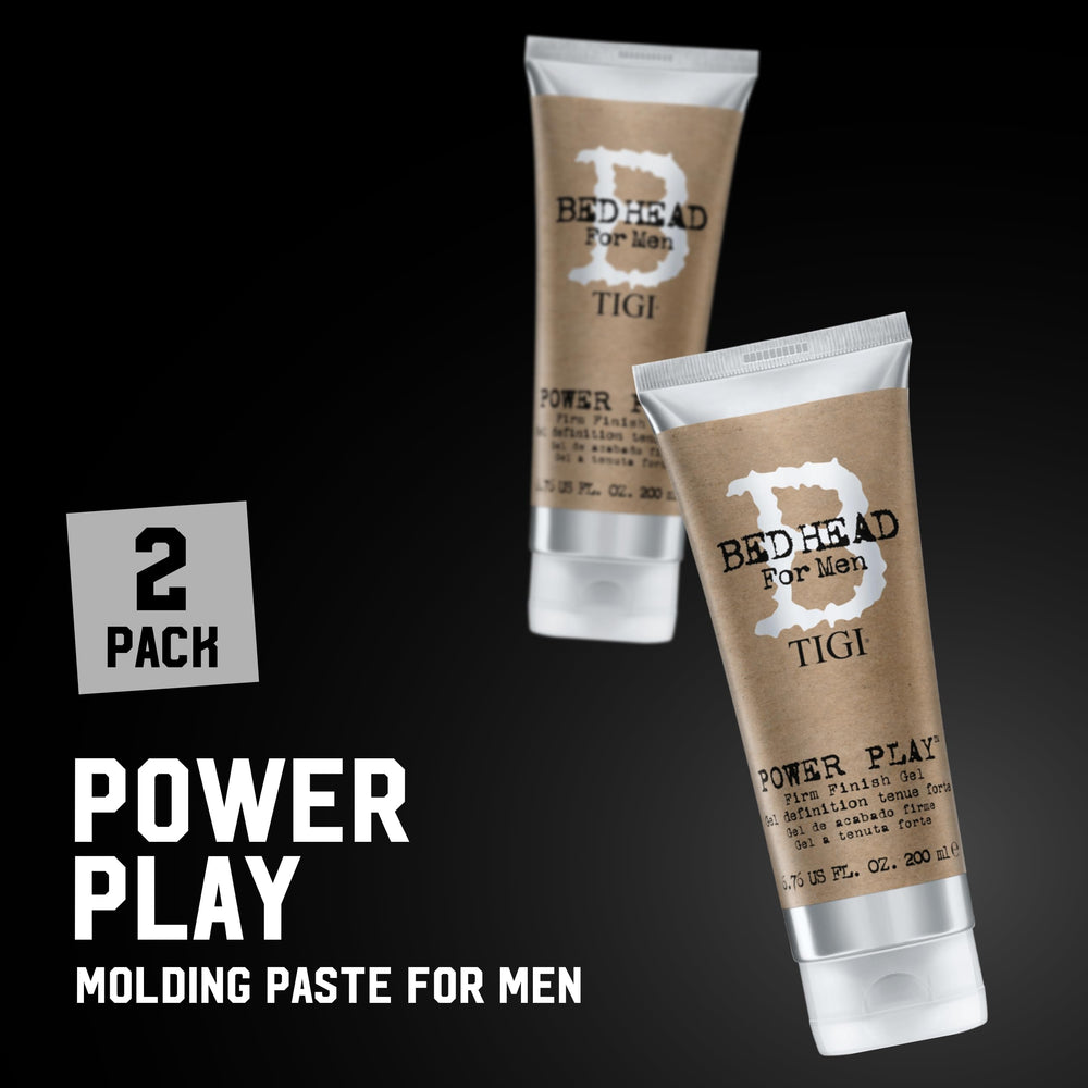 Bed Head Power Play gel finish adds shine without greasiness