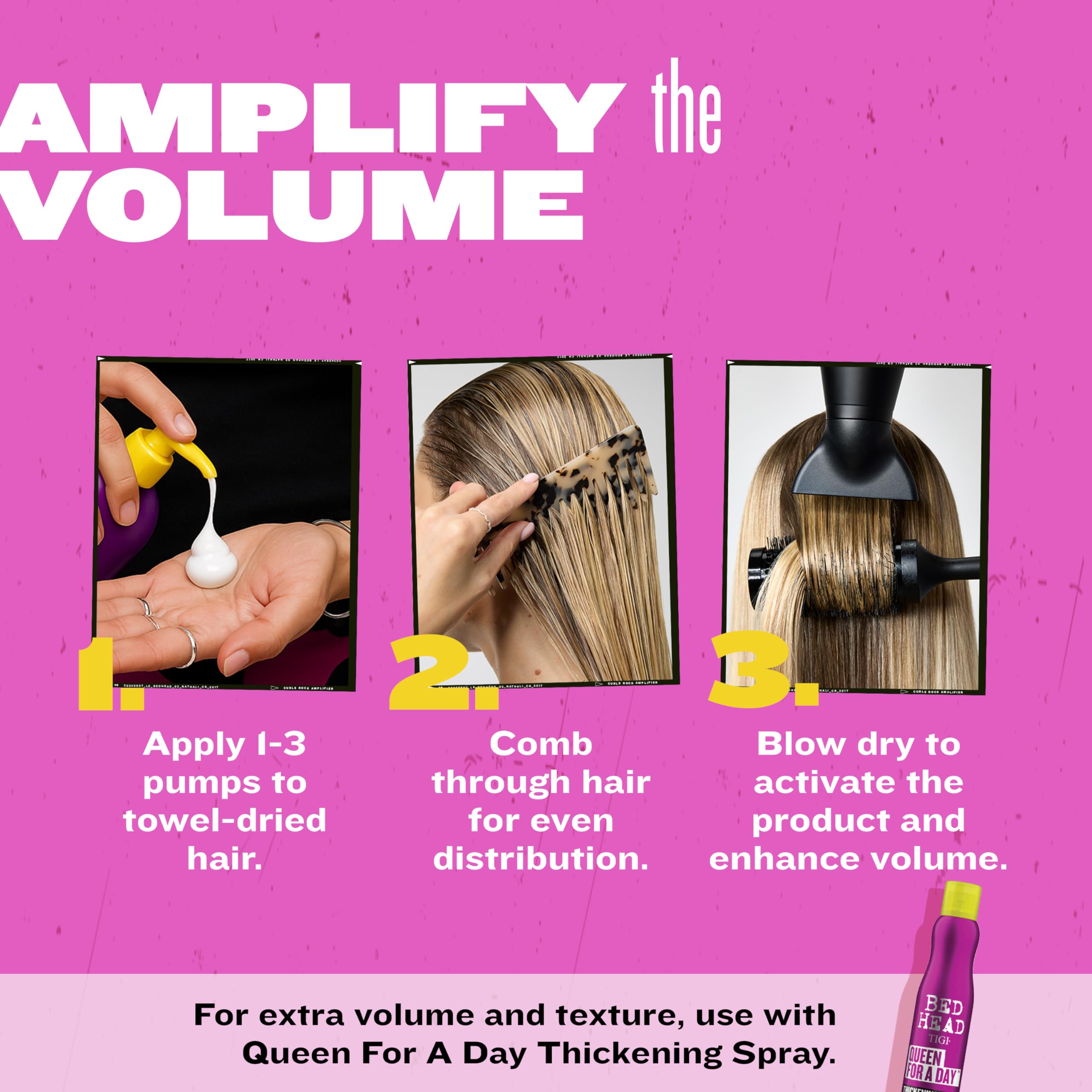 Bed Head Small Talk mini 3-in-1 pack display shows value and versatility.