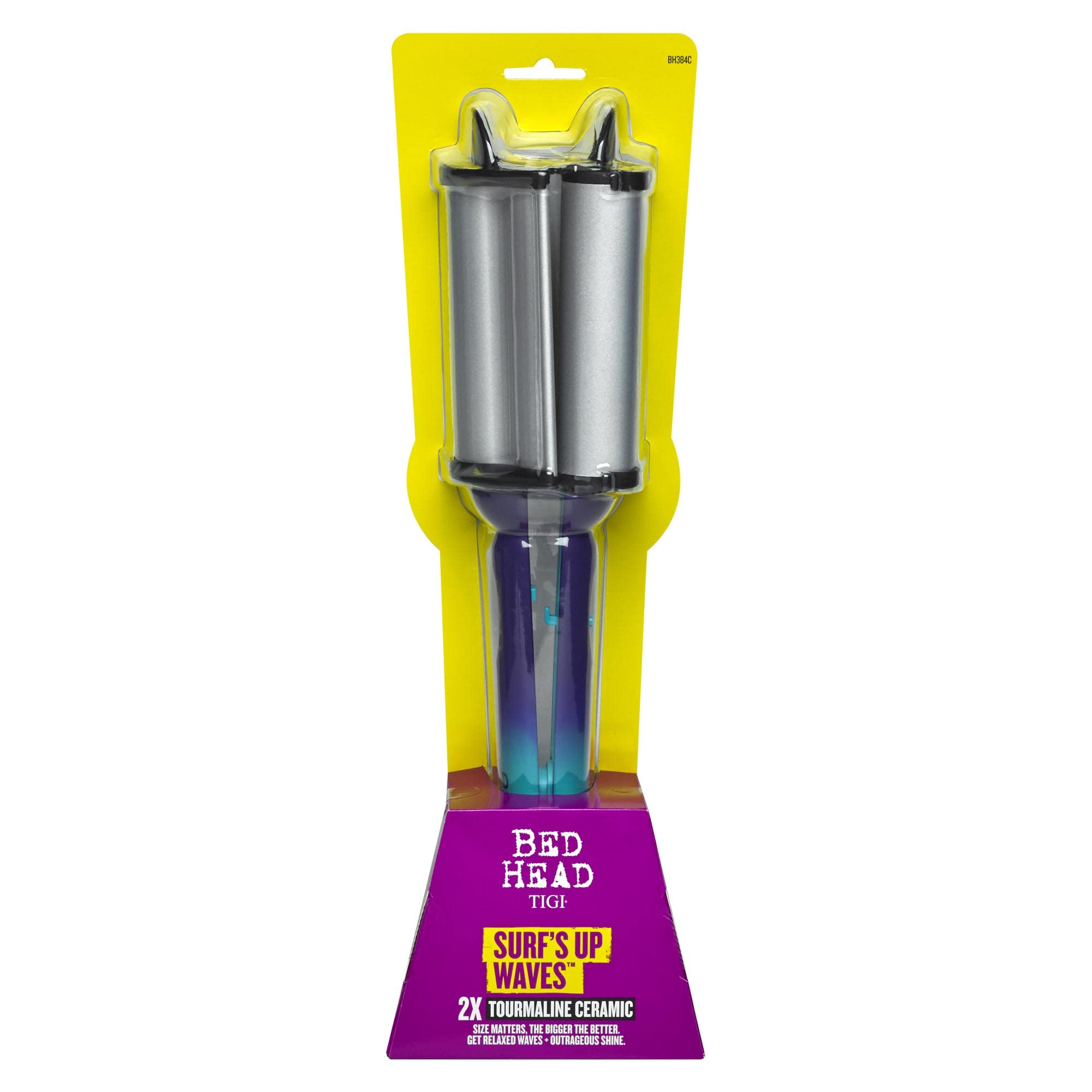 Bed Head Surf’s Up Waver multicolored finish adds vibrant styling appeal.