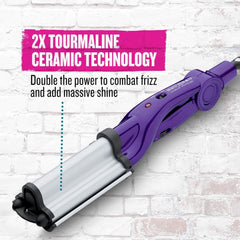 Bed Head Wave Artist Deep Waver tourmaline ceramic close-up highlighting shine