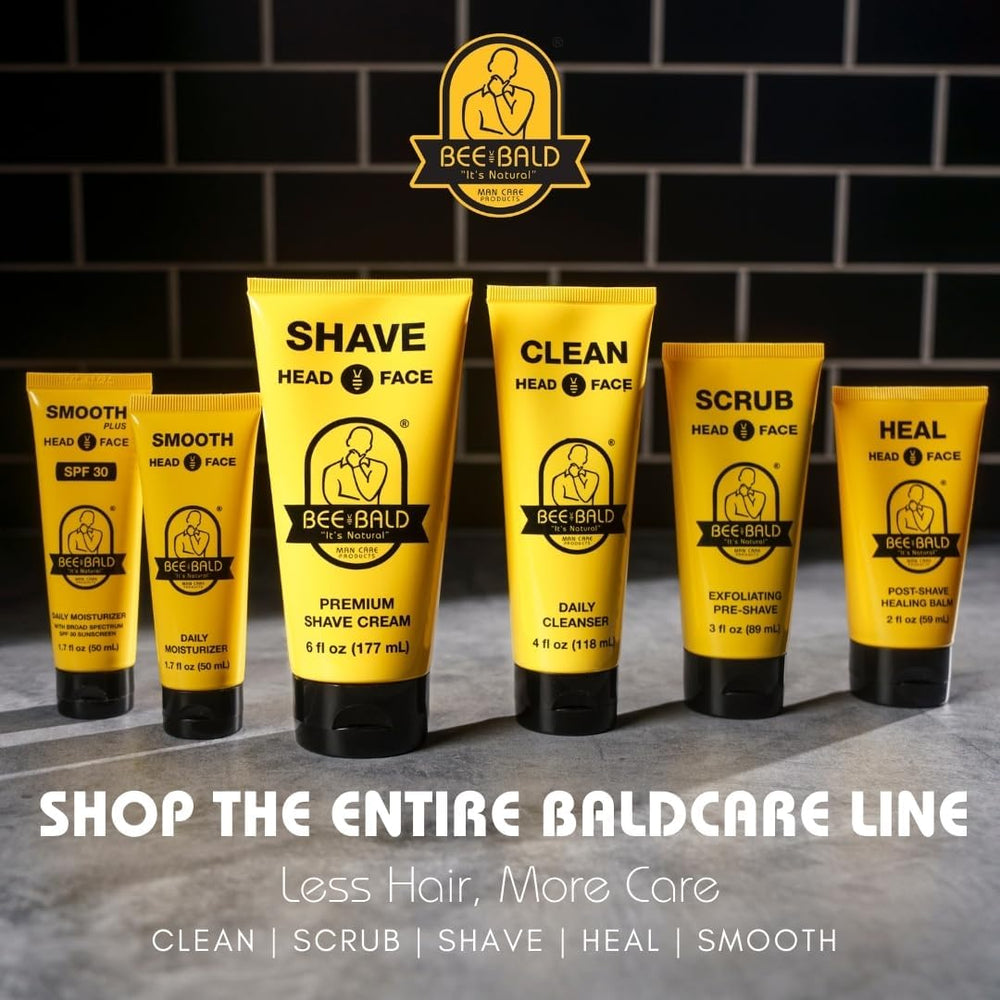 Bee Bald Honey bee pollen ingredients highlight natural nourishment for skin-friendly routines.