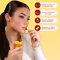 Bee Balm Original lip balm watermelon flavor swirl conveys refreshing hydration for daily use.