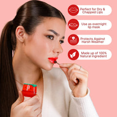 Bee Balm Original bálsamo labial con propóleos, reparación suave de labios.