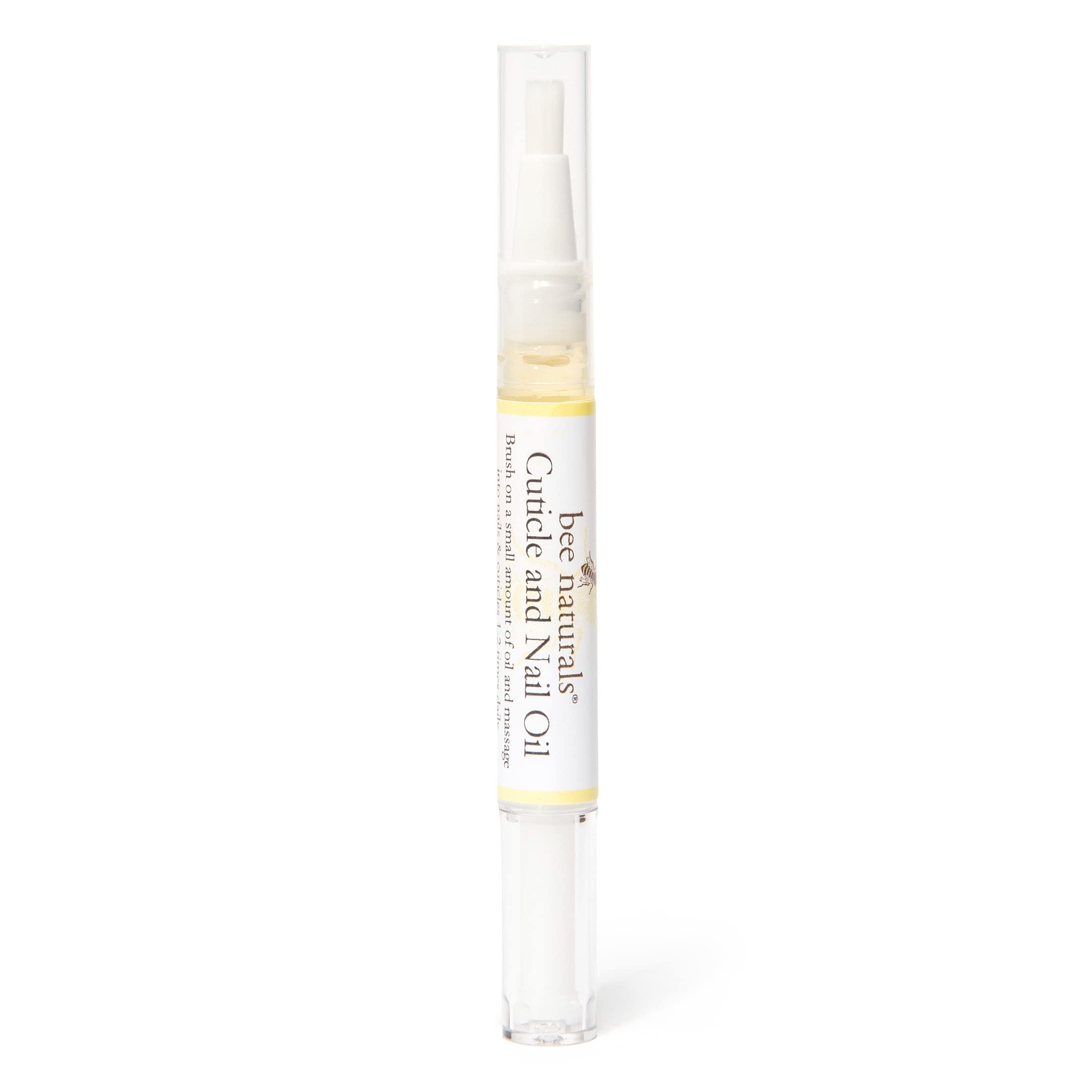 Bee Naturals nail oil travel size pack showcases portable care for on-the-go nails.