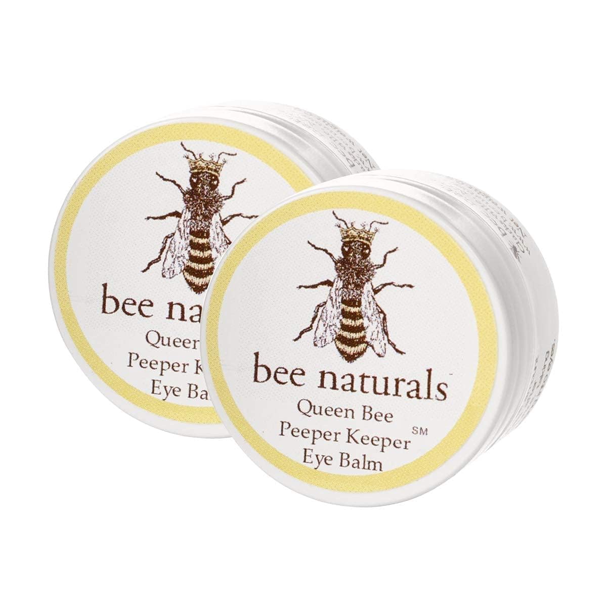 Bee Naturals Queen Eye Balm texture closeup reveals silky, quick-absorb formula