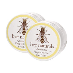 Bee Naturals Queen Eye Balm texture closeup reveals silky, quick-absorb formula