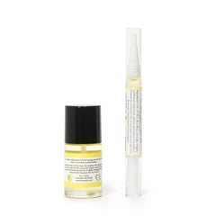 Bee Naturals Quick Fix Cuticle Oil Pen packaging highlights compact travel size.
