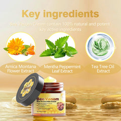 Bee Venom Cream gel texture melts into skin for quick absorption