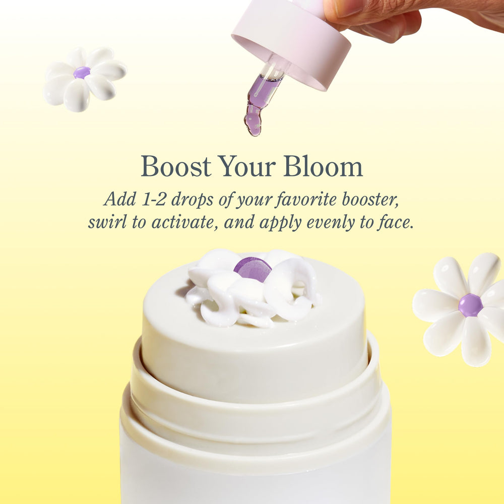Beekman 1802 Bloom Cream morning routine shot with a soft glow