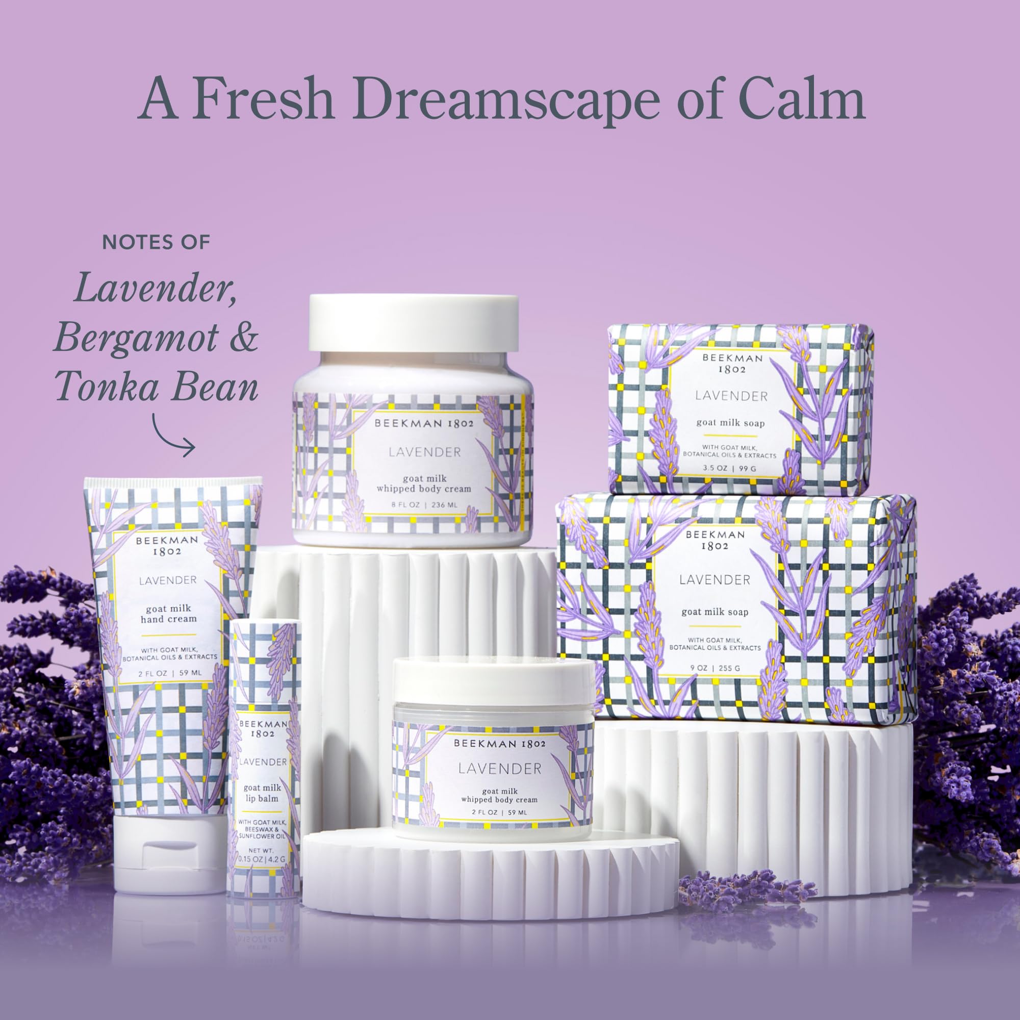 Cruelty-free logo confirms Beekman 1802's ethical stance.