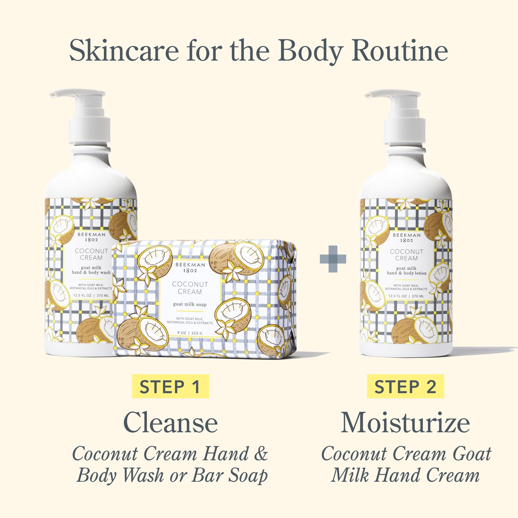 Beekman 1802 Cruelty-free logo signals ethical skincare you can trust.