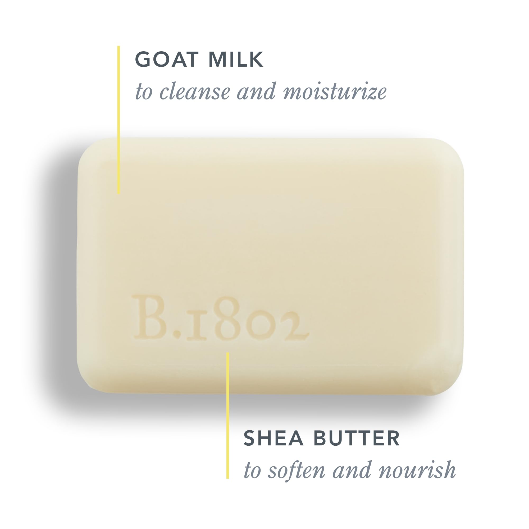 Beekman 1802 goat milk bar soap collection six bars image highlighting variety of scents