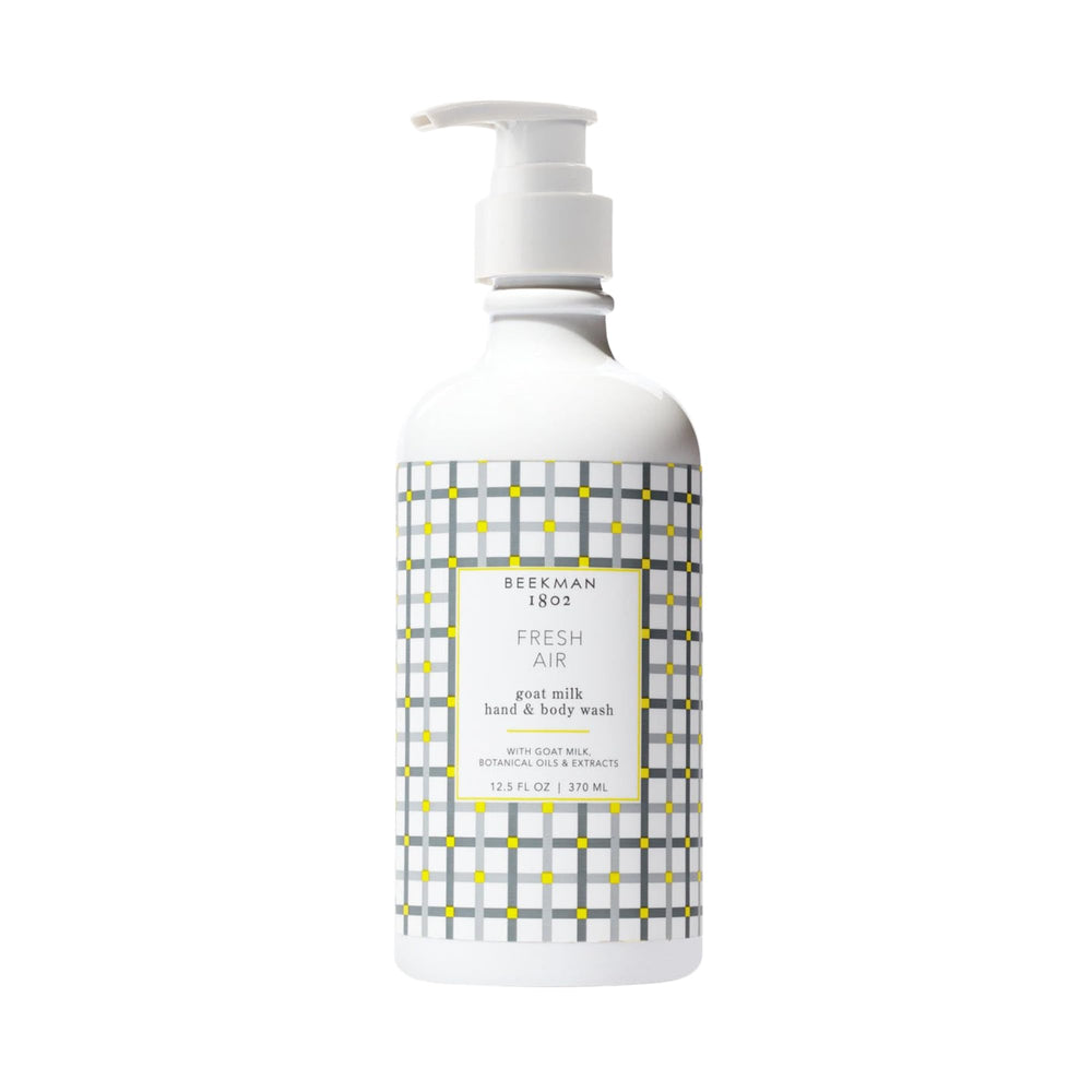 Beekman 1802 Goat Milk Hand Wash Fresh Air Pump gentle cleansing for sensitive skin.