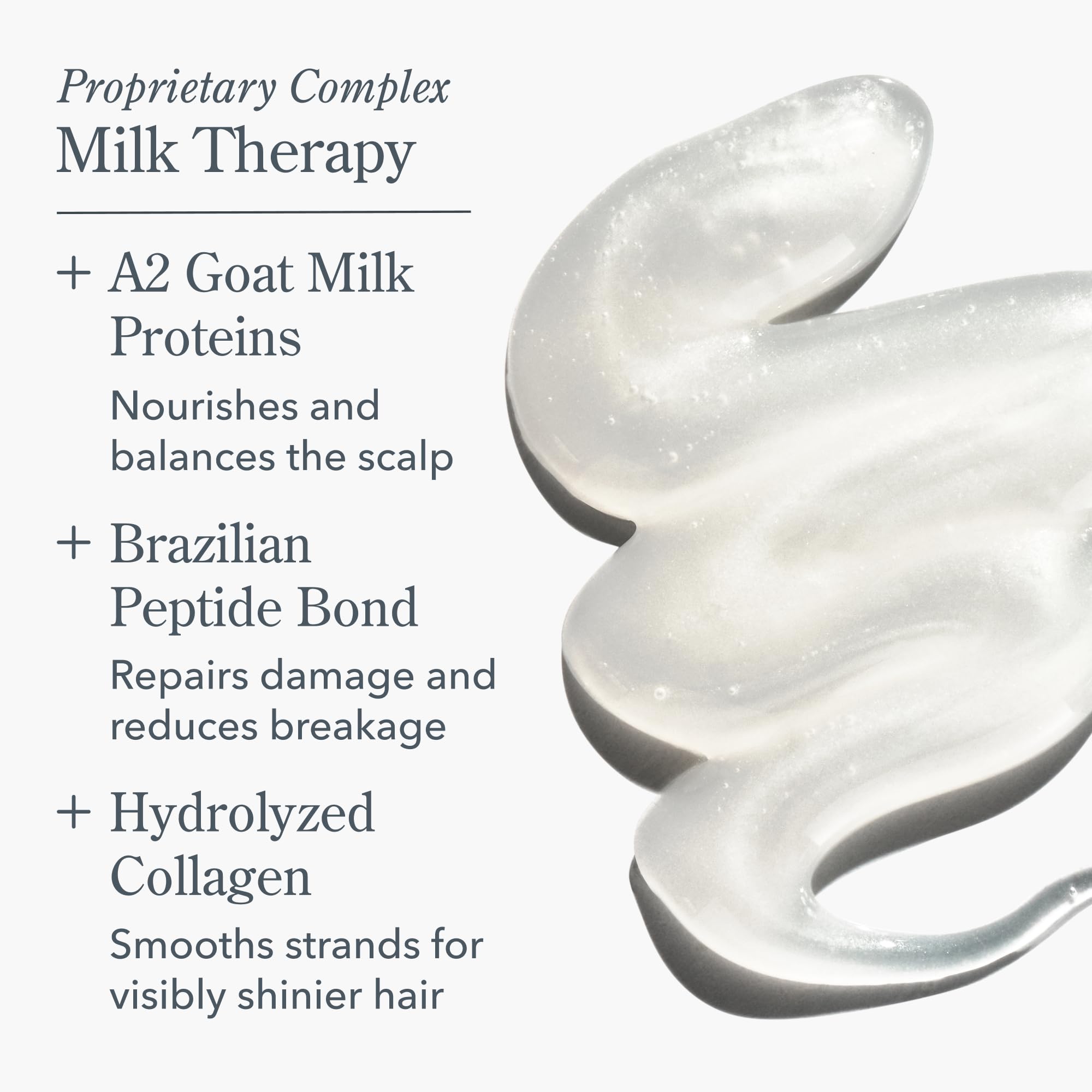 Beekman 1802 Goat milk proteins illustration highlights nourishing ingredients