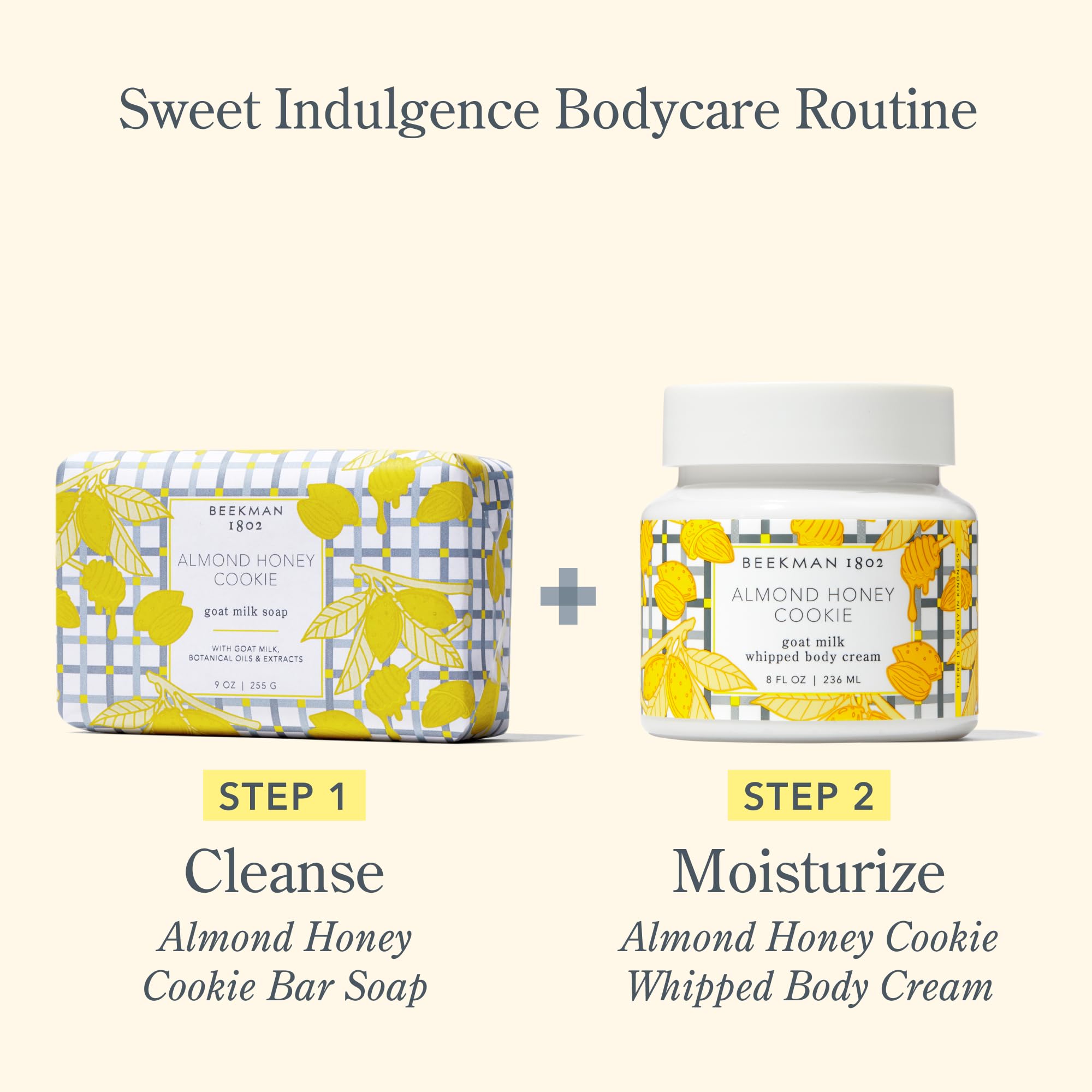 Beekman 1802 almond honey cookie bar scent notes citrusy nectarine