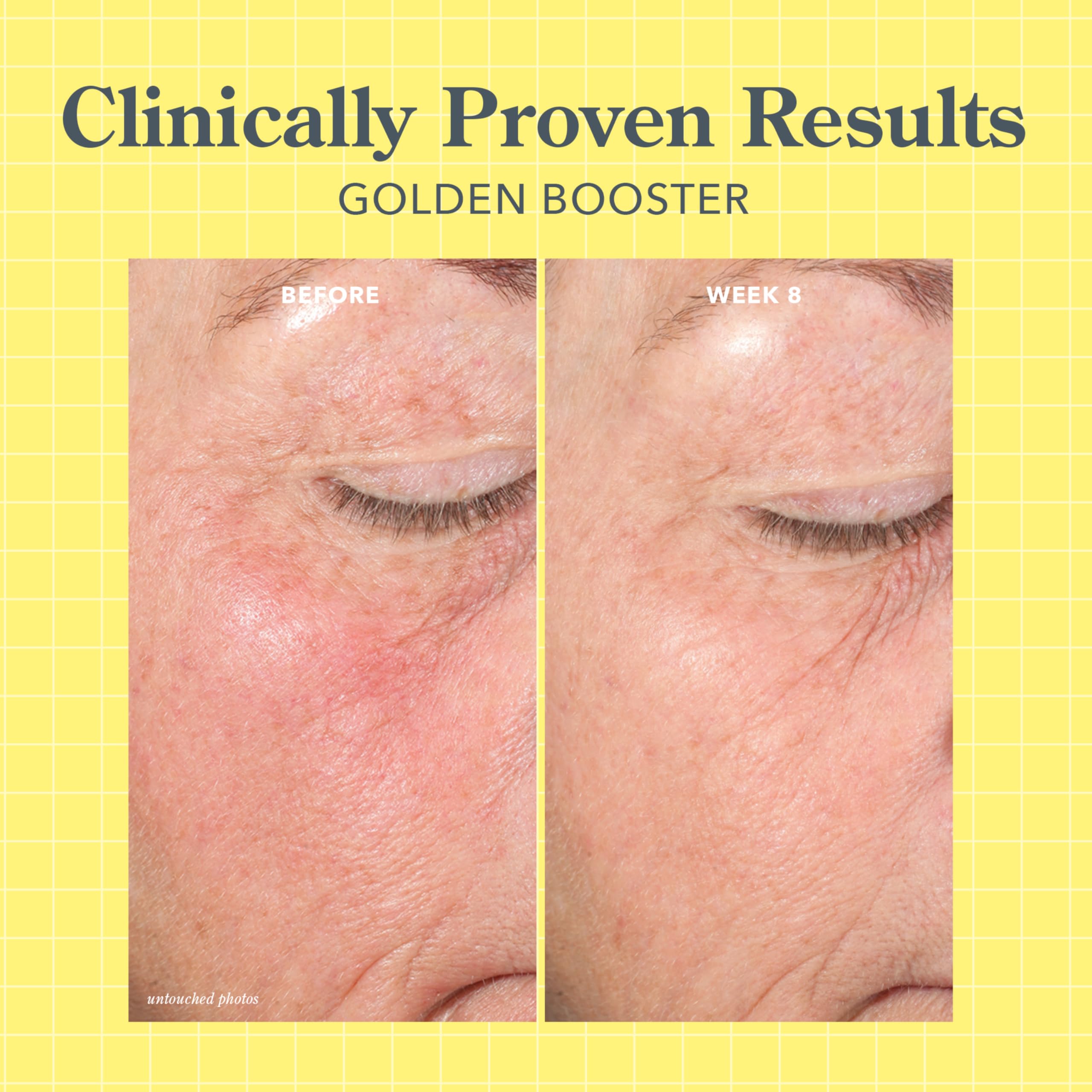 Beekman 1802 Golden Booster skin after-use looks silky and hydrated.
