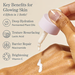 Beekman 1802 Oh! Mega Milky Oil pump for easy application