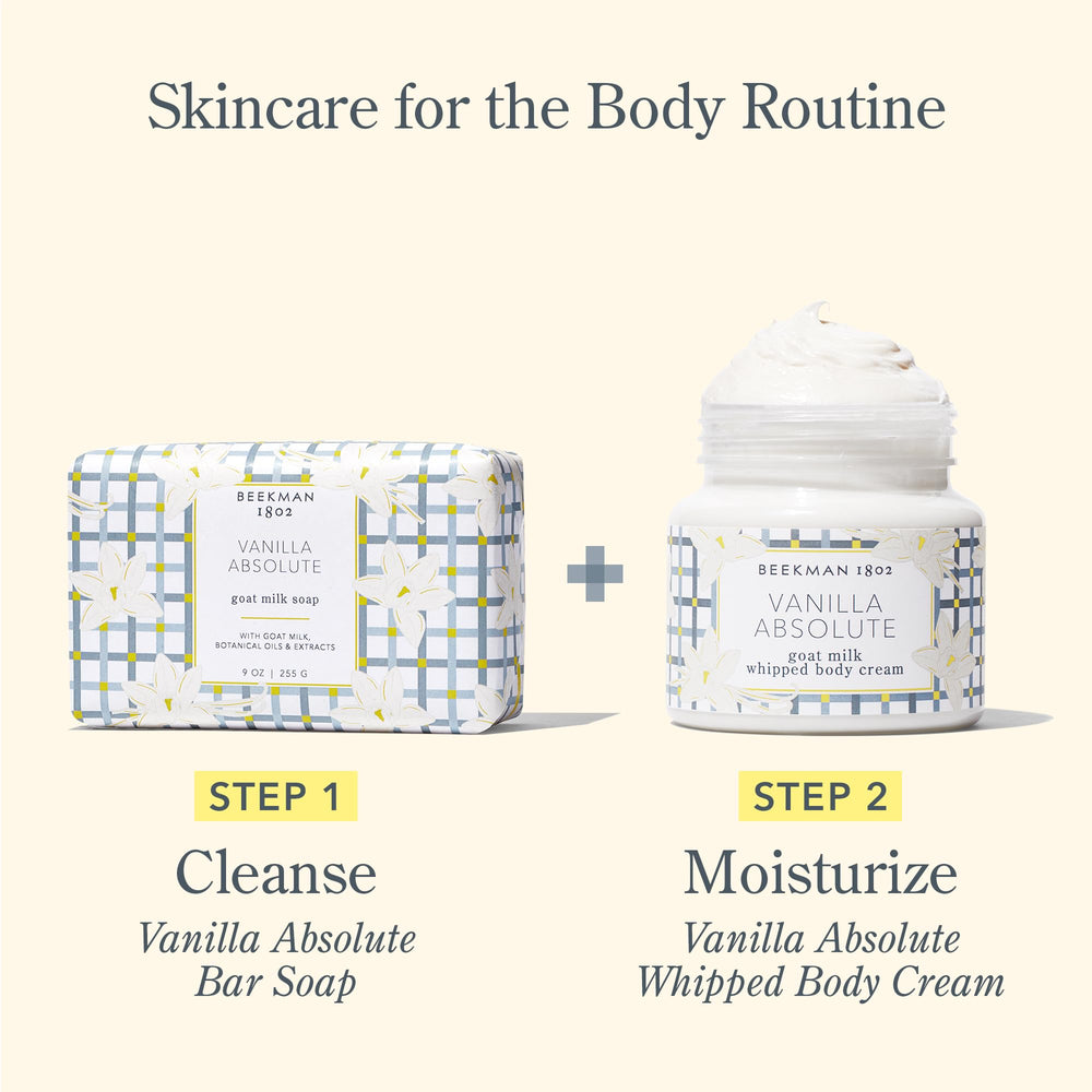 Beekman 1802 sensitive skin nourishment keeps skin soft and hydrated after cleansing.