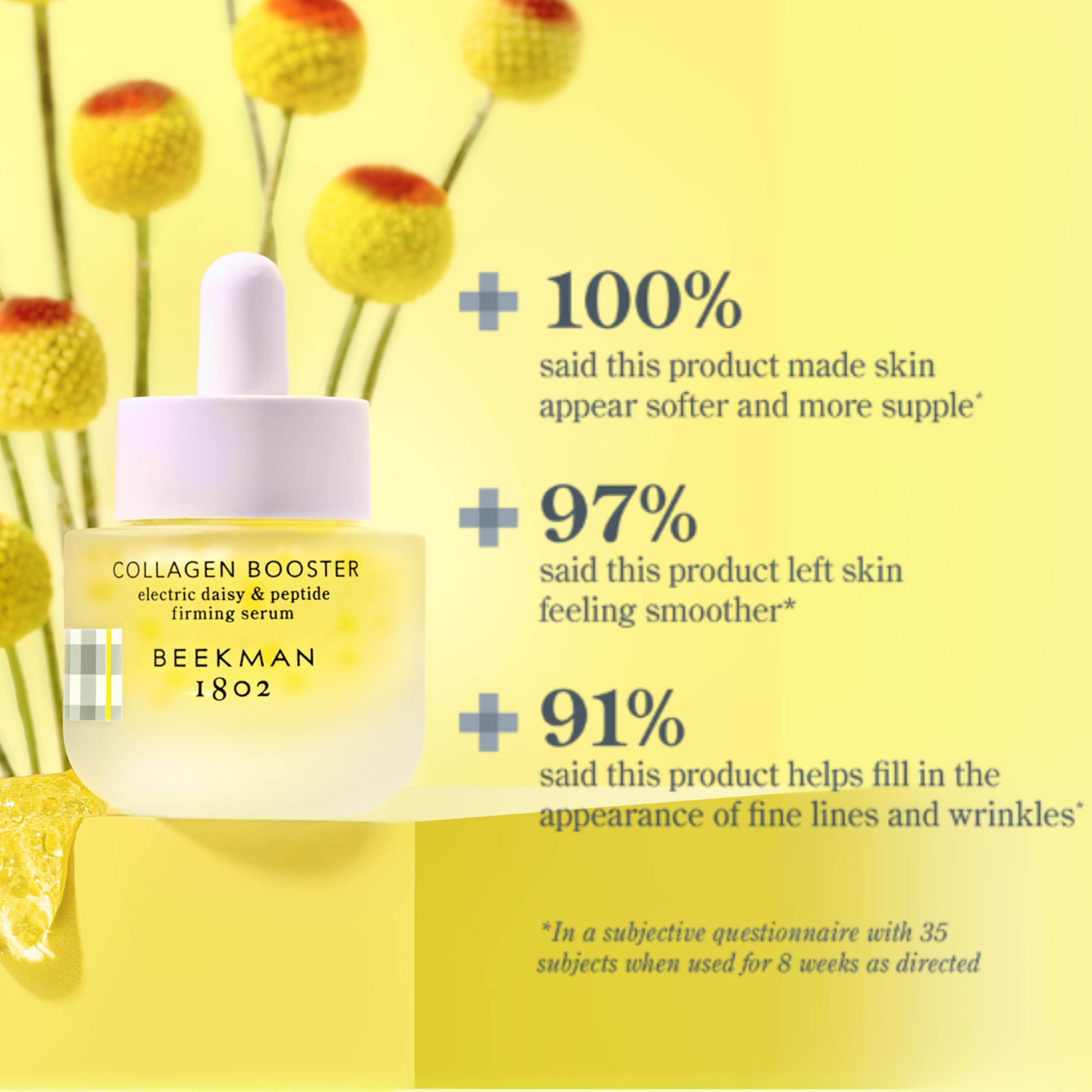 Beekman 1802 ingredients label close-up emphasizing toxin-free formula